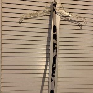 Cow Print Belt Size S